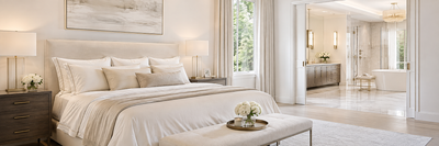 What High End Homeowners Look for When Upgrading the Primary Suite