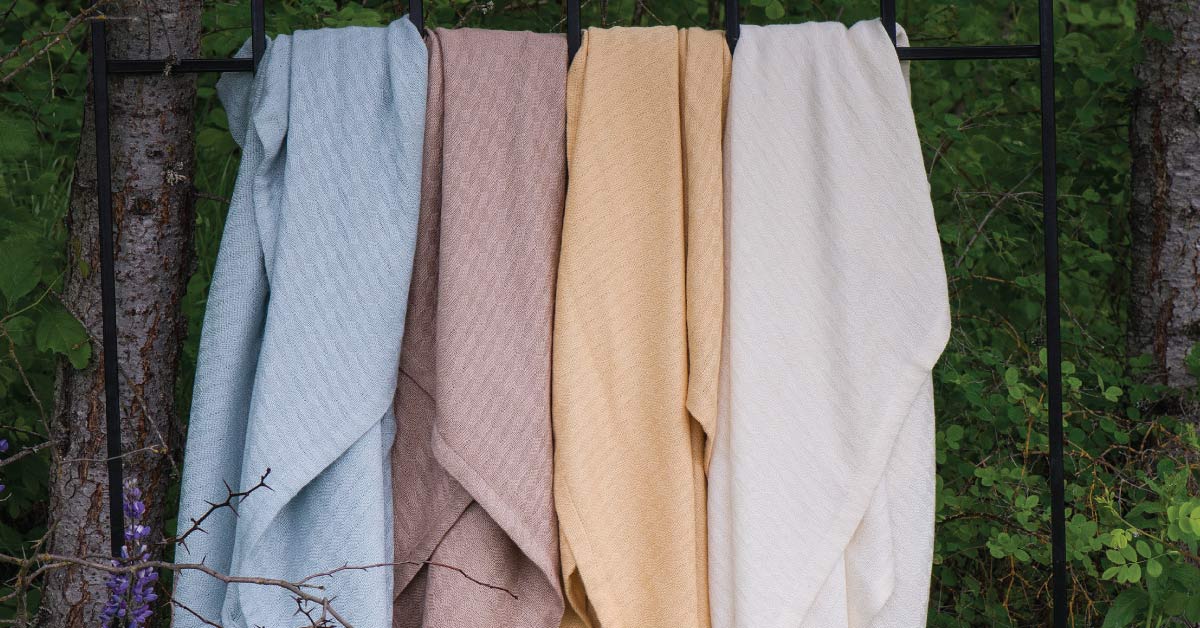 Bamboo towels from BedVoyage