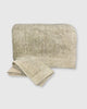 BedVoyage Melange viscose from Bamboo Cotton Bath Sheet Set 3pc - Sand