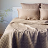 BedVoyage Luxury 100% viscose from Bamboo Quilted Coverlet- Champagne
