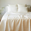 BedVoyage Luxury 100% viscose from Bamboo Quilted Coverlet- Ivory