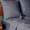 BedVoyage Luxury 100% viscose from Bamboo Quilted Euro Sham 1 piece - Platinum