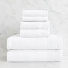 Bamboo 6 Piece Spa Towel Set – Cloud