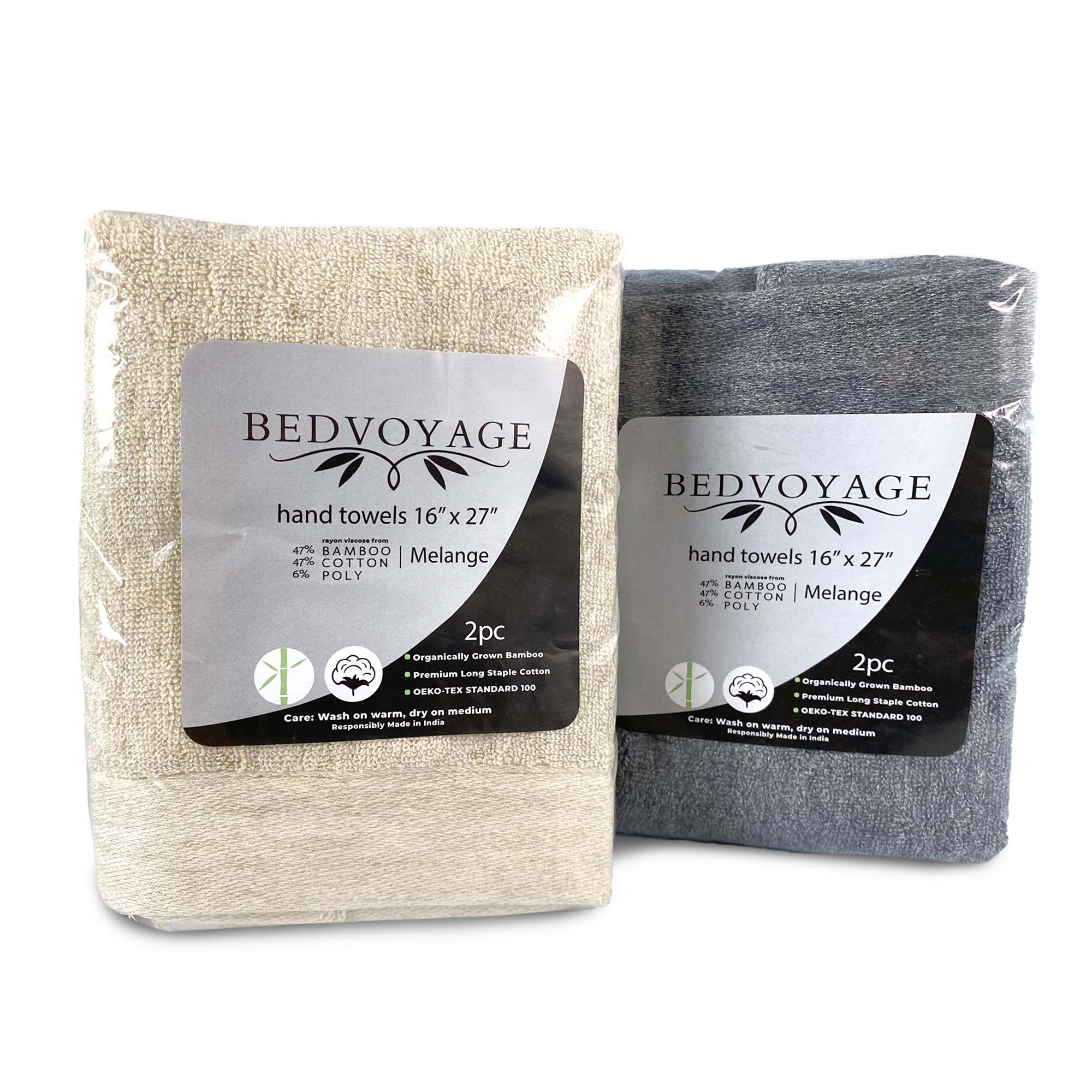 BedVoyage Melange viscose from Bamboo Cotton Bath Sheet - On Sale