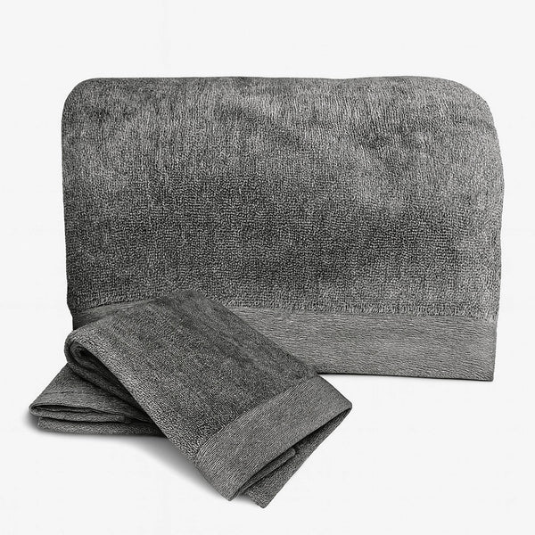 Charcoal Bamboo Towel 3pc Set | BedVoyage Bamboo Cotton Bath Sheet