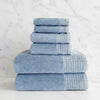 Bamboo 6 Piece Spa Towel Set – Ocean