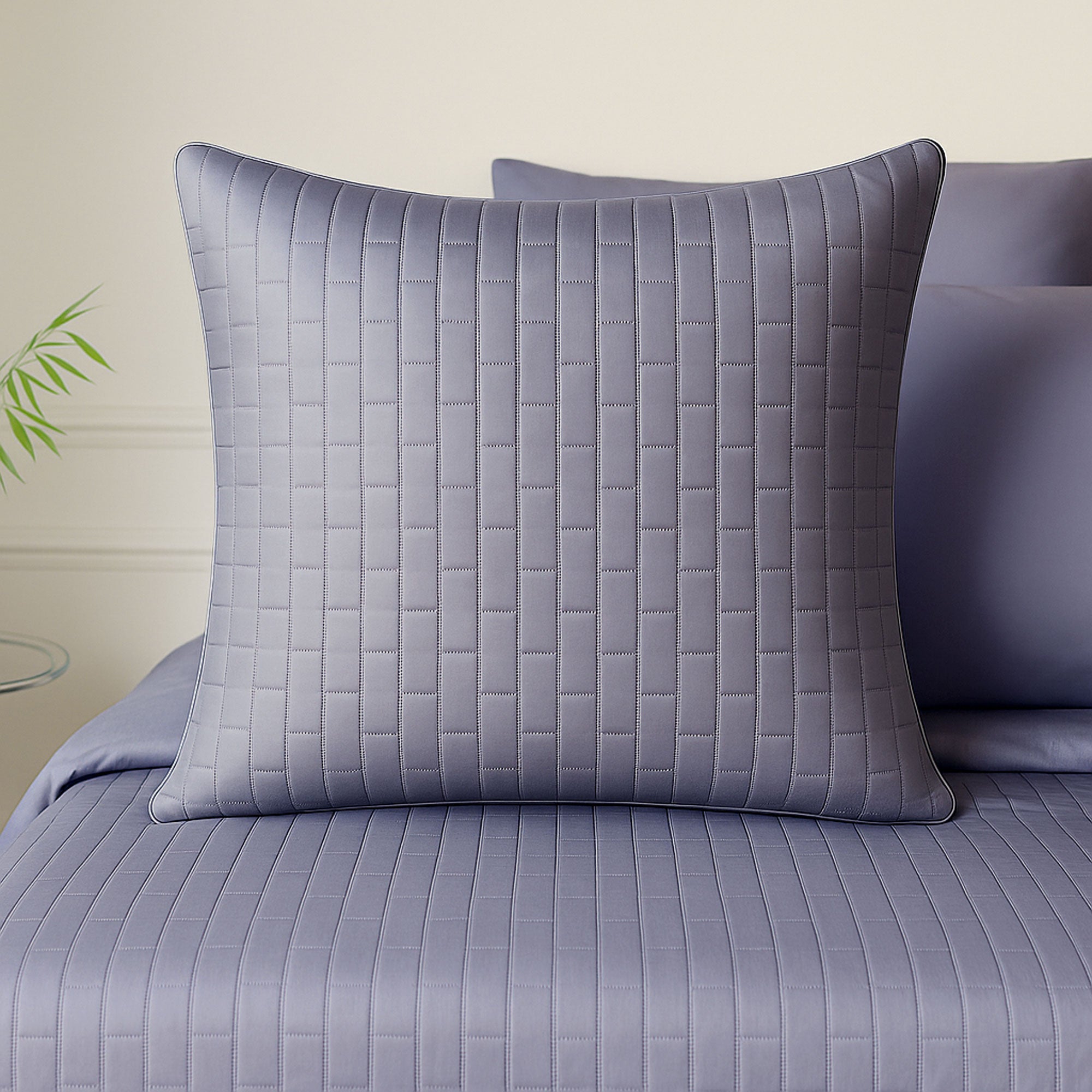 Platinum European Bamboo Pillow Sham | BedVoyage European Bamboo Shams