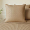Bamboo Quilted Euro Sham 1 Piece - Champagne - Final Sale/No Returns