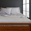 Melange Bamboo Bed Sheets - Silver